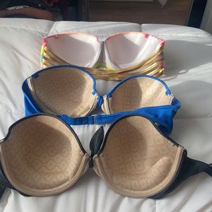 three Victoria’s Secret bikini top